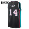 NBA Børn Trøje Memphis Grizzlies Zach Edey 2025-26 Nike Classic Edition Sort Swingman